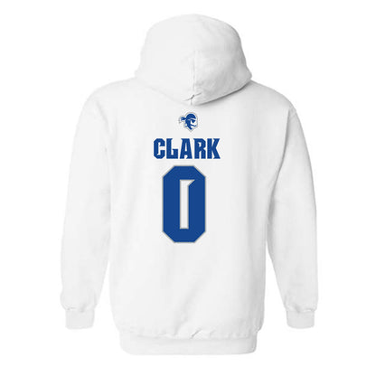 Seton Hall - NCAA Men's Basketball : Adam Clark - Classic Shersey Hooded Sweatshirt-1