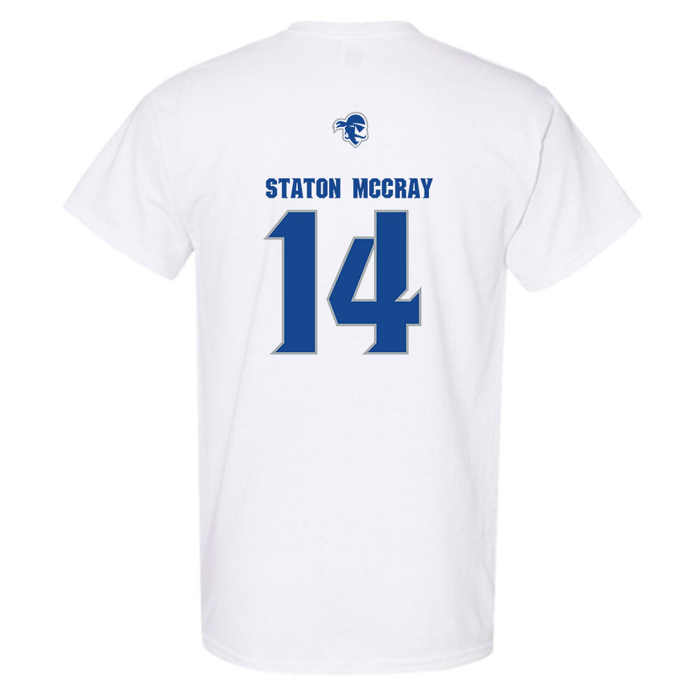 Seton Hall - NCAA Men's Basketball : AJ Staton-McCray - Classic Shersey T-Shirt-1