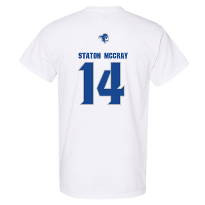 Seton Hall - NCAA Men's Basketball : AJ Staton-McCray - Classic Shersey T-Shirt-1