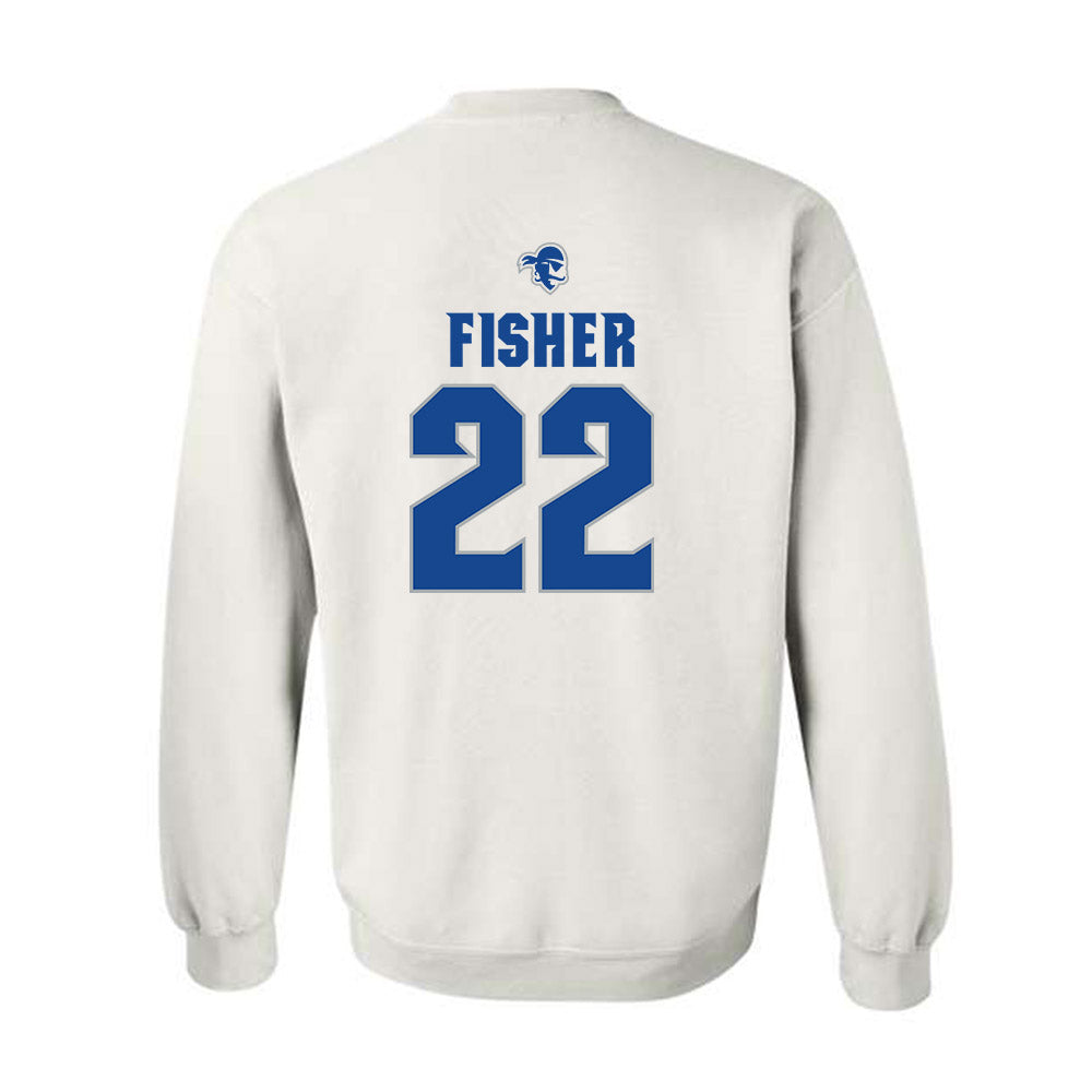 Seton Hall - NCAA Men's Basketball : Elijah Fisher - Classic Shersey Crewneck Sweatshirt-1