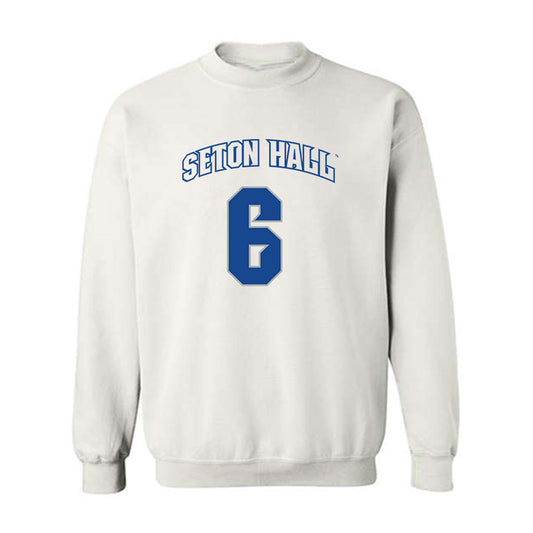 Seton Hall - NCAA Men's Basketball : David Tubek - Classic Shersey Crewneck Sweatshirt-0