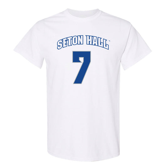 Seton Hall - NCAA Men's Basketball : Joshua Rivera - Classic Shersey T-Shirt-0