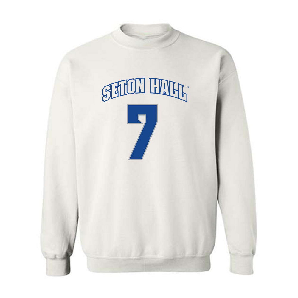 Seton Hall - NCAA Men's Basketball : Joshua Rivera - Classic Shersey Crewneck Sweatshirt-0