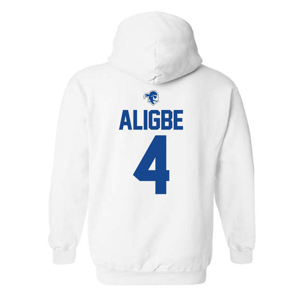 Seton Hall - NCAA Men's Basketball : Prince Aligbe - Classic Shersey Hooded Sweatshirt-1