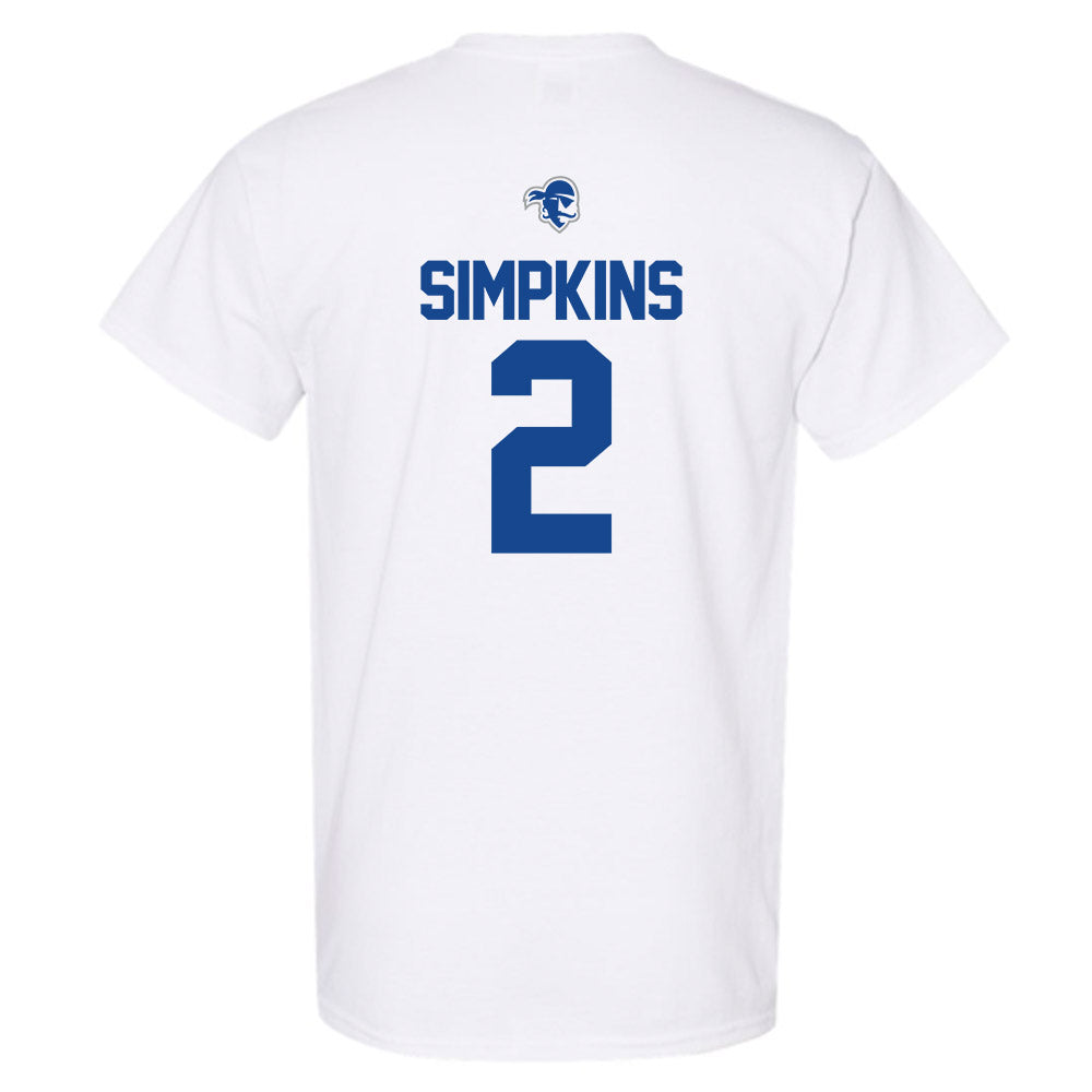 Seton Hall - NCAA Men's Basketball : Tajuan Simpkins - Classic Shersey T-Shirt-1