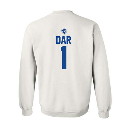 Seton Hall - NCAA Men's Basketball : Jacob Dar - Classic Shersey Crewneck Sweatshirt-1