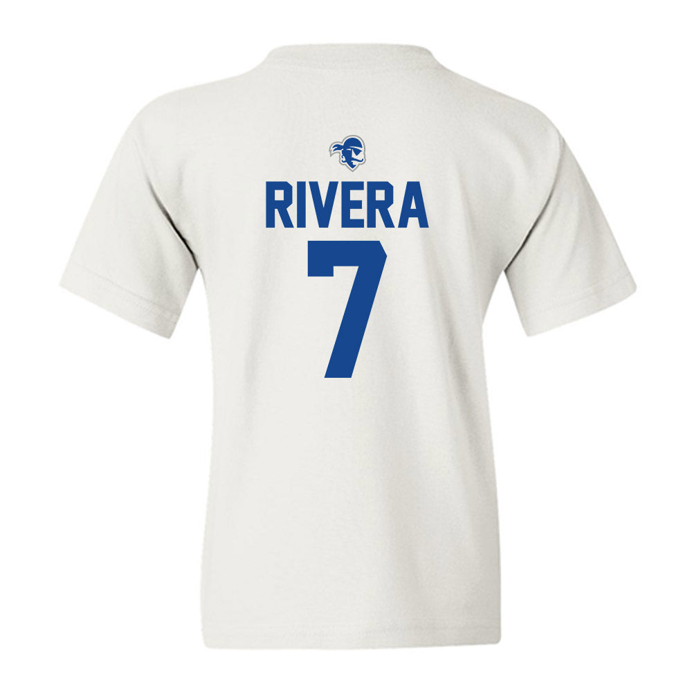Seton Hall - NCAA Men's Basketball : Joshua Rivera - Classic Shersey Youth T-Shirt-1