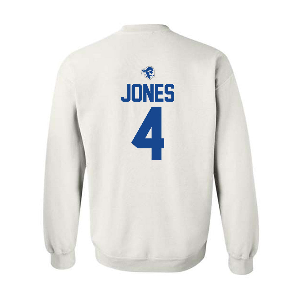Seton Hall - NCAA Women's Basketball : Savanna Jones - Classic Shersey Crewneck Sweatshirt-1