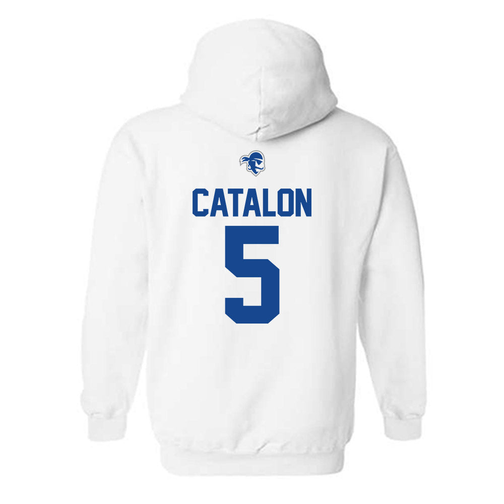 Seton Hall - NCAA Women's Basketball : Savannah Catalon - Classic Shersey Hooded Sweatshirt-1