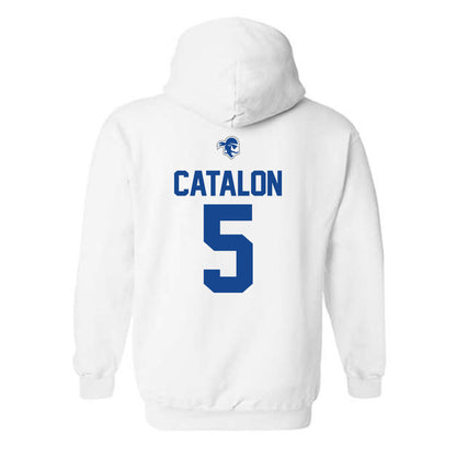 Seton Hall - NCAA Women's Basketball : Savannah Catalon - Classic Shersey Hooded Sweatshirt-1
