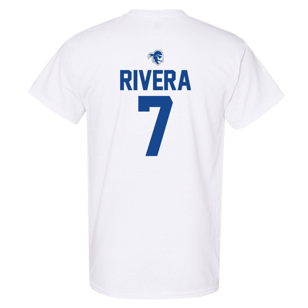 Seton Hall - NCAA Men's Basketball : Joshua Rivera - Classic Shersey T-Shirt-1