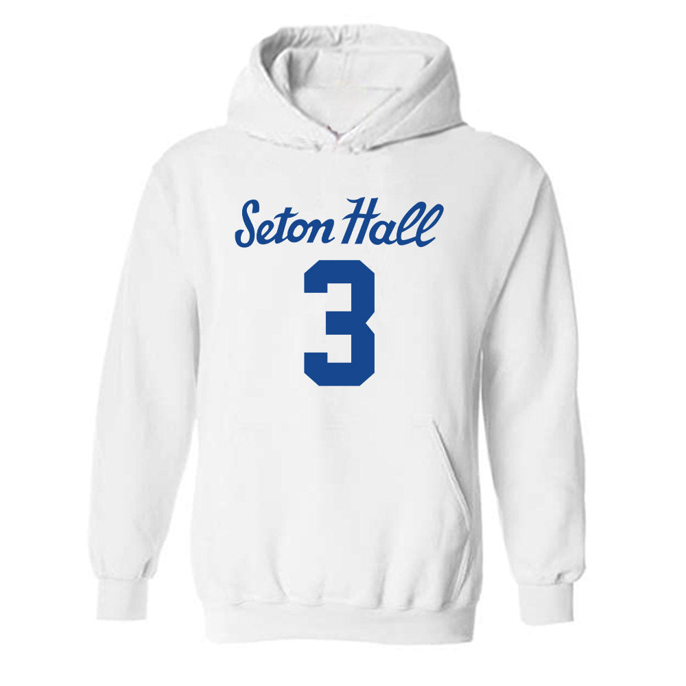 Seton Hall - NCAA Women's Basketball : Natalia Hall-Rosa - Classic Shersey Hooded Sweatshirt-0