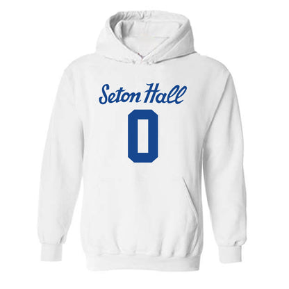 Seton Hall - NCAA Men's Basketball : Adam Clark - Classic Shersey Hooded Sweatshirt-0