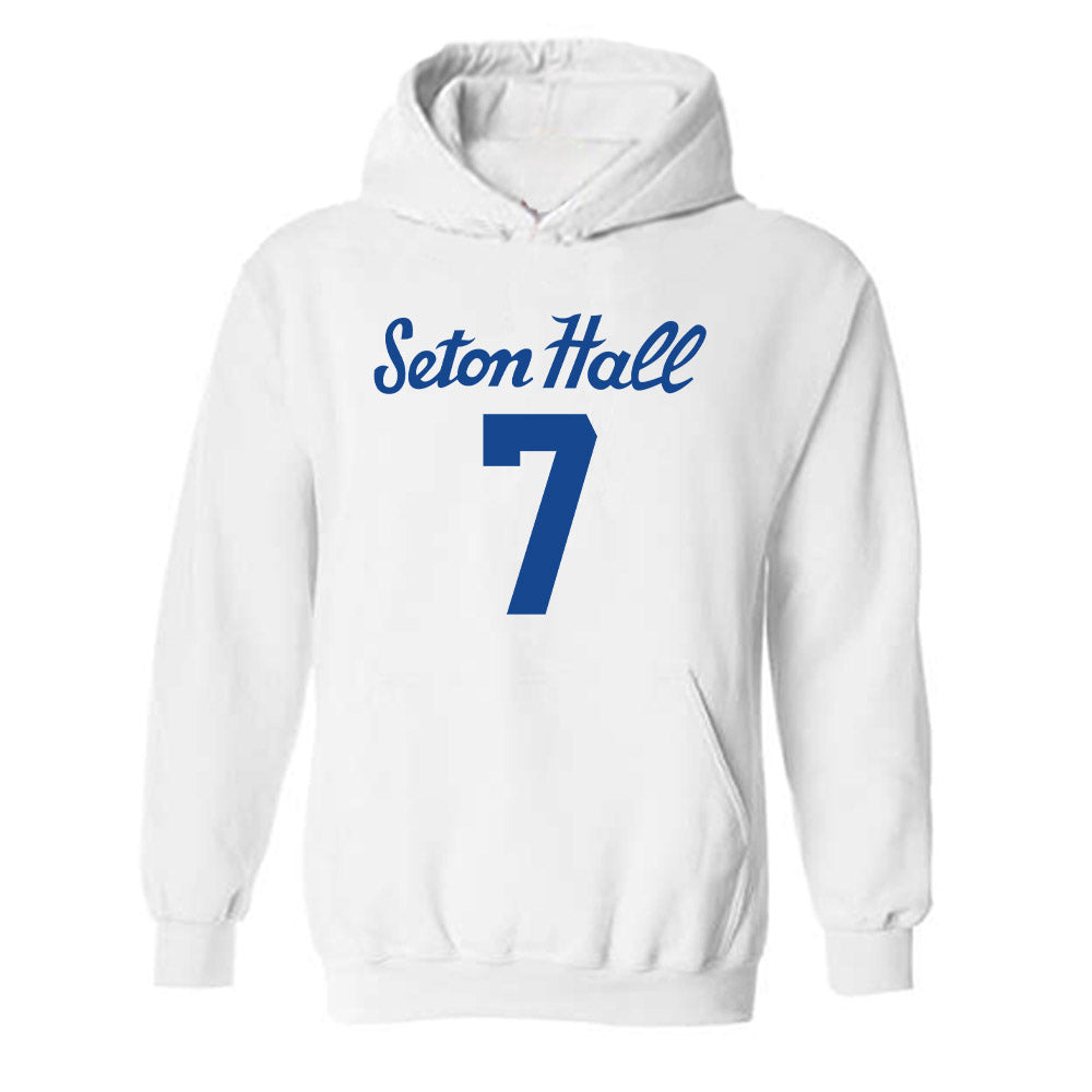 Seton Hall - NCAA Men's Basketball : Joshua Rivera - Classic Shersey Hooded Sweatshirt-0