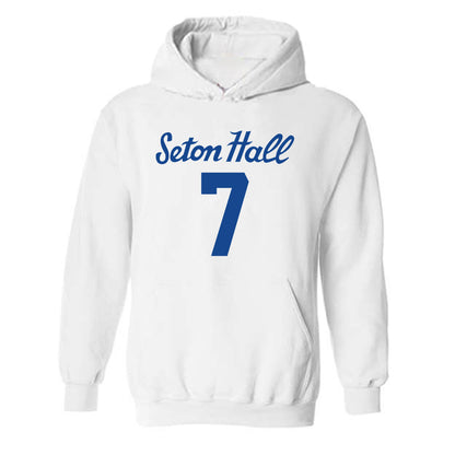 Seton Hall - NCAA Men's Basketball : Joshua Rivera - Classic Shersey Hooded Sweatshirt-0