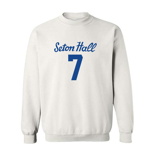 Seton Hall - NCAA Men's Basketball : Joshua Rivera - Classic Shersey Crewneck Sweatshirt-0