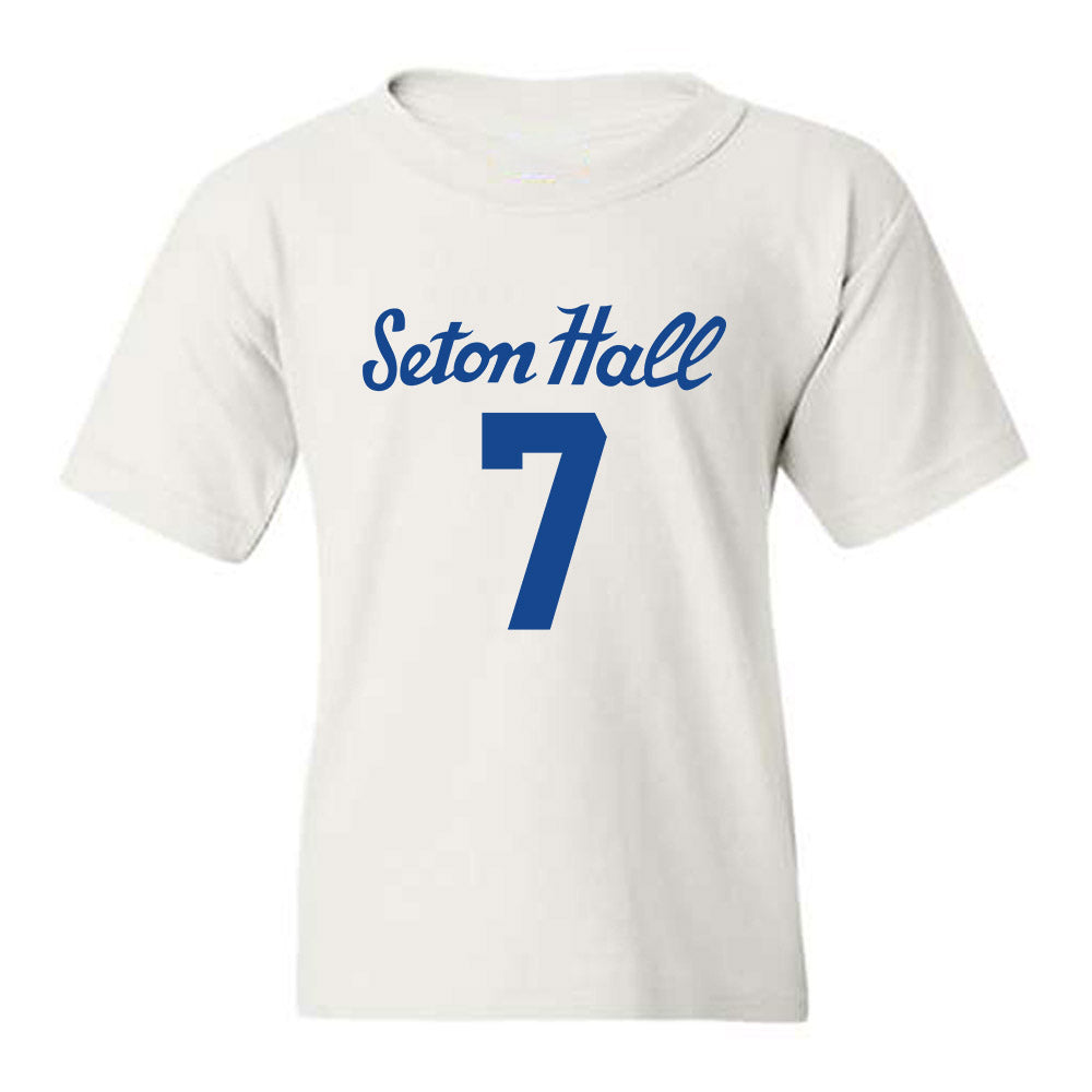 Seton Hall - NCAA Men's Basketball : Joshua Rivera - Classic Shersey Youth T-Shirt-0