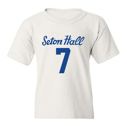 Seton Hall - NCAA Men's Basketball : Joshua Rivera - Classic Shersey Youth T-Shirt-0