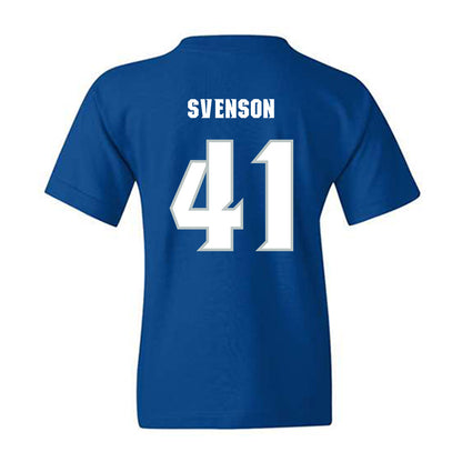 Seton Hall - NCAA Baseball : Steven Svenson - Generic Shersey Youth T-Shirt-1