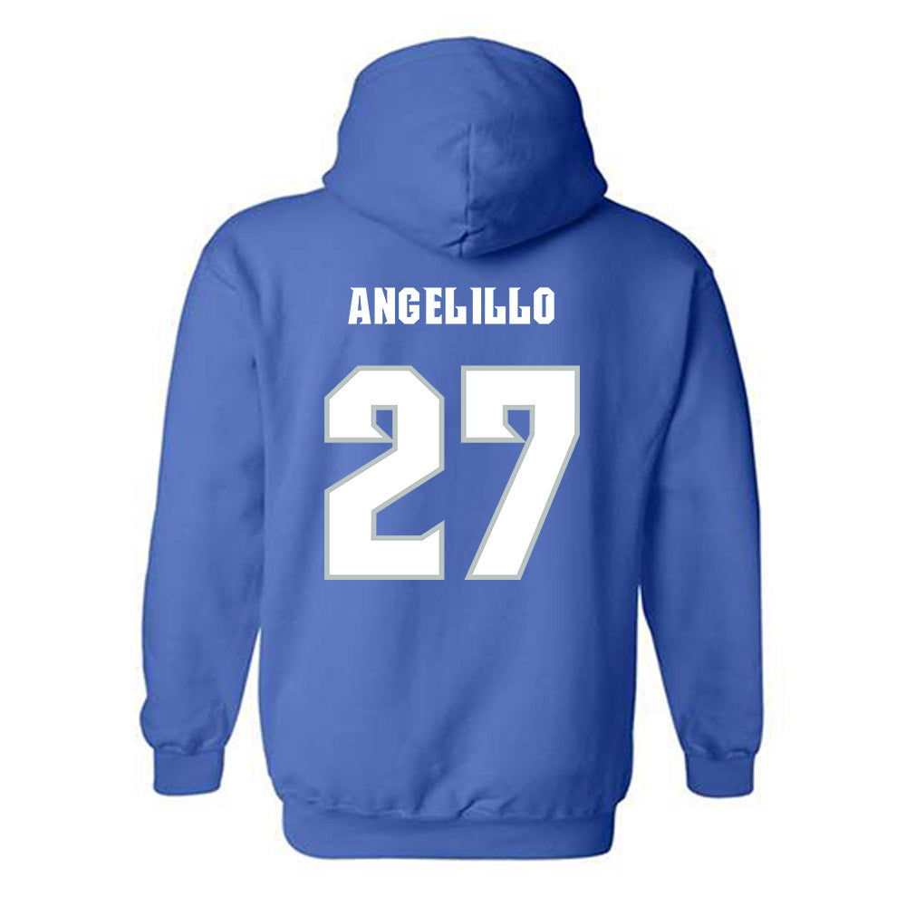 Seton Hall - NCAA Women's Soccer : Gianna Angelillo - Generic Shersey Hooded Sweatshirt-1