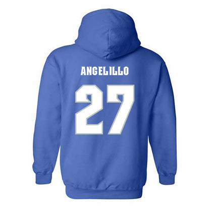 Seton Hall - NCAA Women's Soccer : Gianna Angelillo - Generic Shersey Hooded Sweatshirt-1