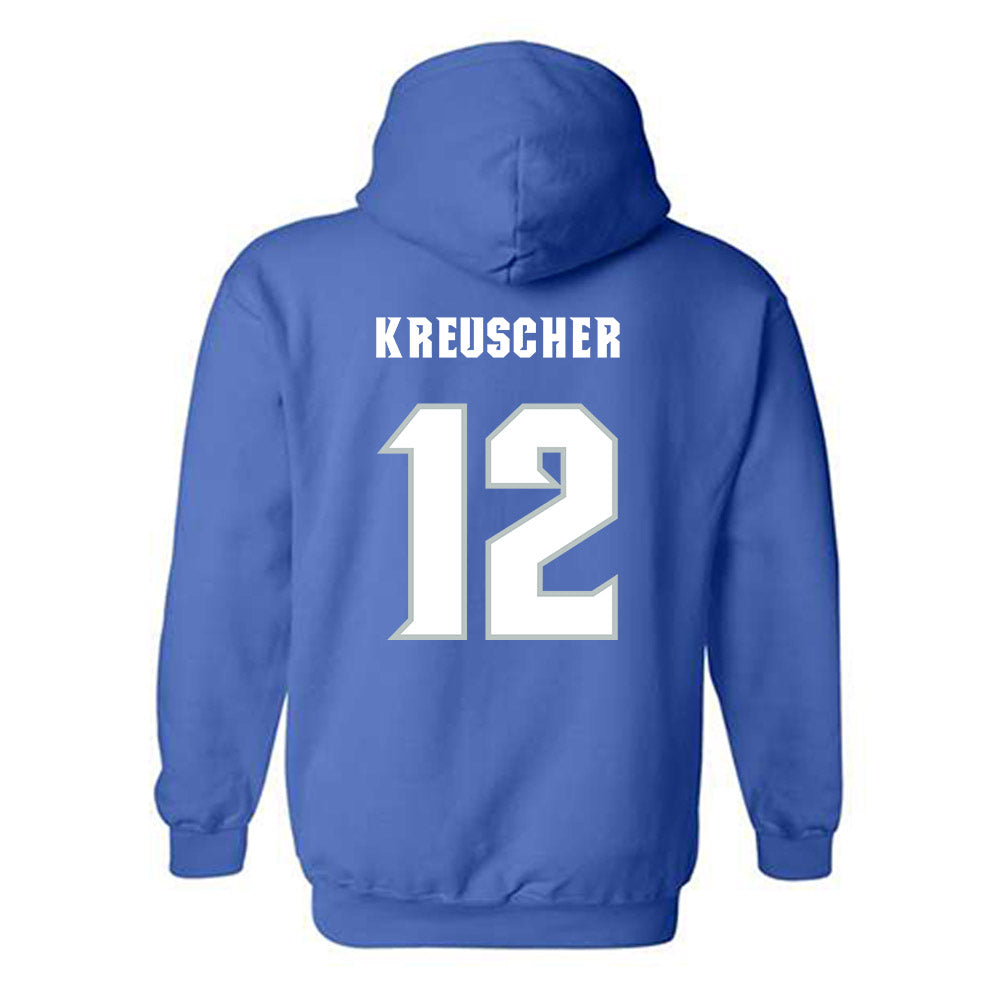 Seton Hall - NCAA Softball : Kyra Kreuscher - Generic Shersey Hooded Sweatshirt-1