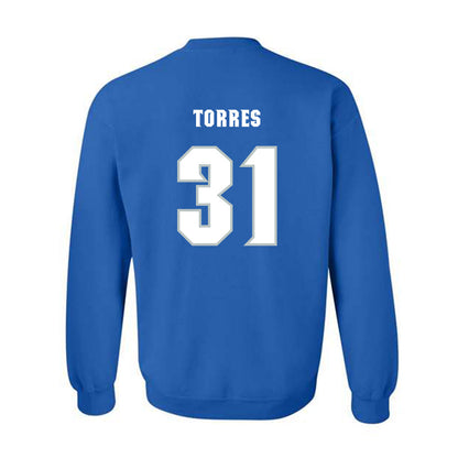 Seton Hall - NCAA Baseball : Jayson Torres - Generic Shersey Crewneck Sweatshirt-1