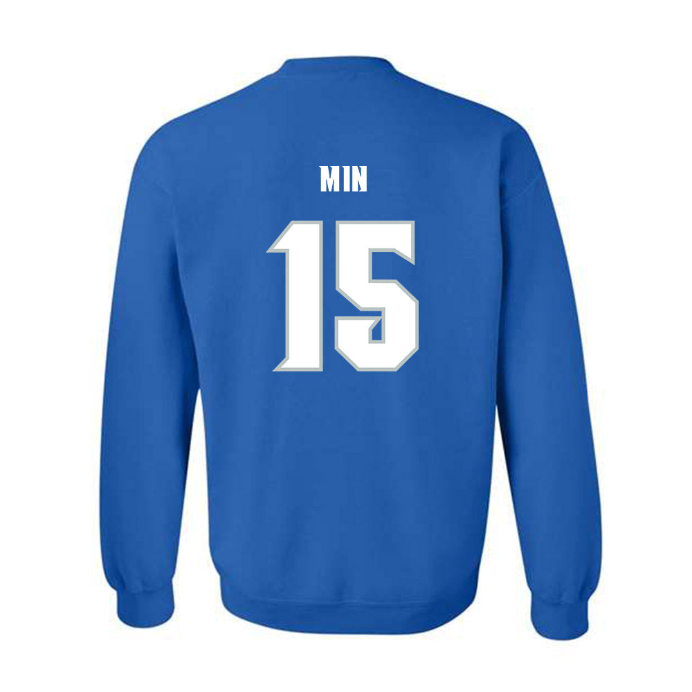 Seton Hall - NCAA Men's Soccer : Joseph Min - Generic Shersey Crewneck Sweatshirt-1