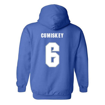 Seton Hall - NCAA Baseball : Casey Cumiskey - Generic Shersey Hooded Sweatshirt-1
