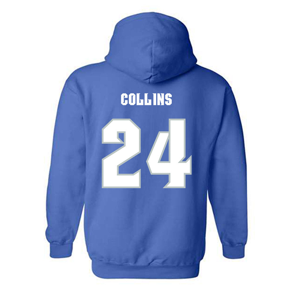 Seton Hall - NCAA Women's Basketball : Trishay Collins - Generic Shersey Hooded Sweatshirt-1