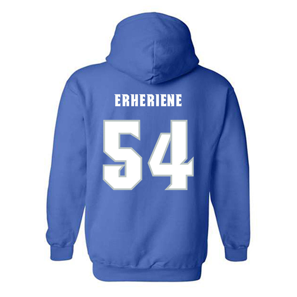 Seton Hall - NCAA Men's Basketball : Godswill Erheriene - Generic Shersey Hooded Sweatshirt-1