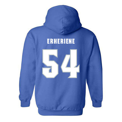 Seton Hall - NCAA Men's Basketball : Godswill Erheriene - Generic Shersey Hooded Sweatshirt-1