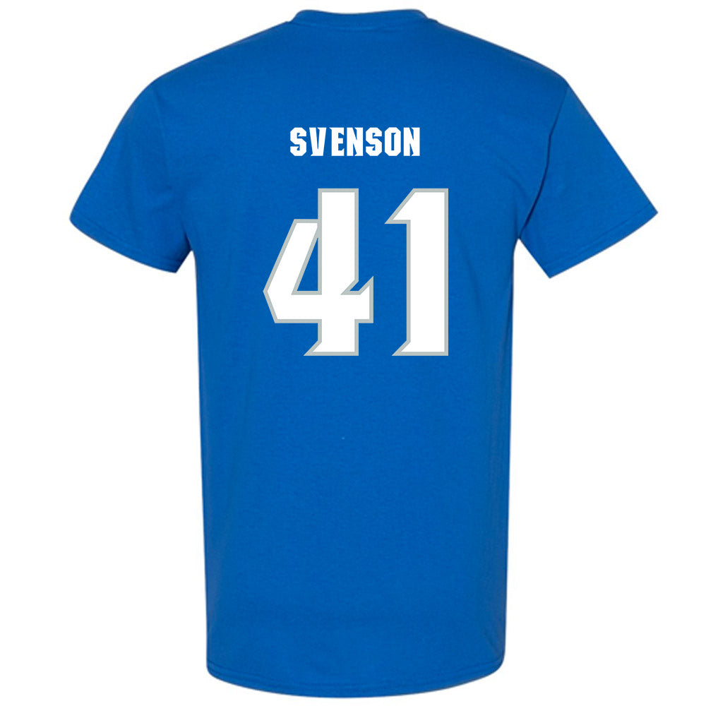 Seton Hall - NCAA Baseball : Steven Svenson - Generic Shersey T-Shirt-1