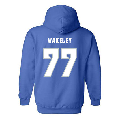 Seton Hall - NCAA Softball : Samantha Wakeley - Generic Shersey Hooded Sweatshirt-1