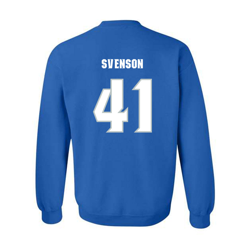 Seton Hall - NCAA Baseball : Steven Svenson - Generic Shersey Crewneck Sweatshirt-1