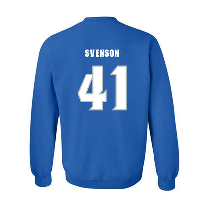 Seton Hall - NCAA Baseball : Steven Svenson - Generic Shersey Crewneck Sweatshirt-1
