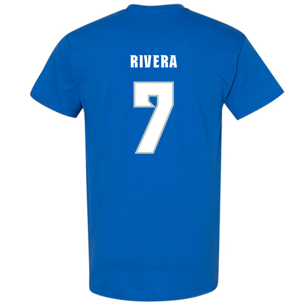 Seton Hall - NCAA Men's Basketball : Joshua Rivera - Generic Shersey T-Shirt-1