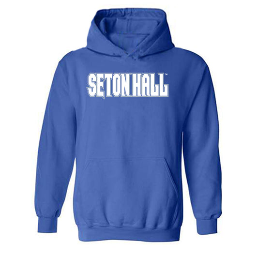 Seton Hall - NCAA Men's Basketball : Prince Aligbe - Generic Shersey Hooded Sweatshirt-0