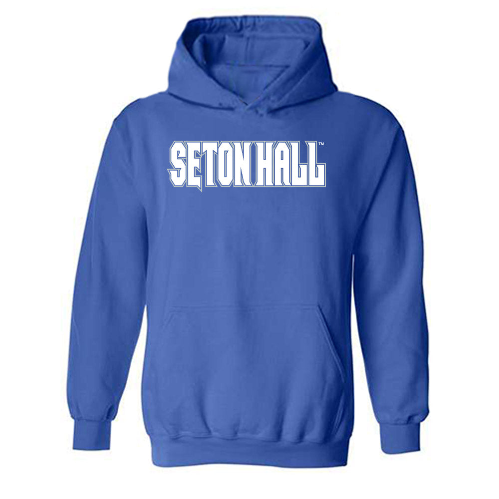 Seton Hall - NCAA Men's Soccer : Aidan Tisony - Generic Shersey Hooded Sweatshirt-0