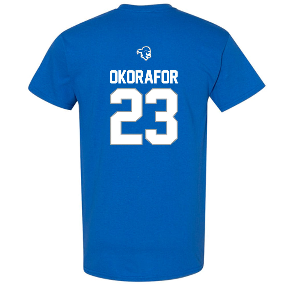 Seton Hall - NCAA Men's Basketball : Emmanuel Okorafor - Classic Shersey T-Shirt-1