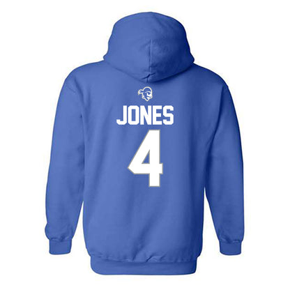 Seton Hall - NCAA Women's Basketball : Savanna Jones - Classic Shersey Hooded Sweatshirt-1
