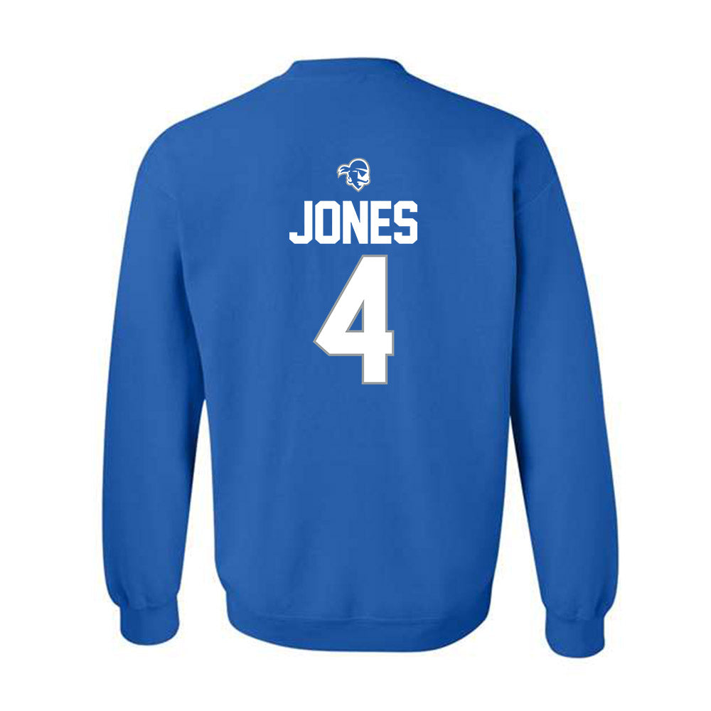 Seton Hall - NCAA Women's Basketball : Savanna Jones - Classic Shersey Crewneck Sweatshirt-1