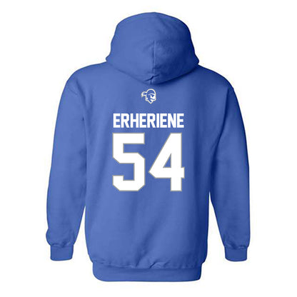 Seton Hall - NCAA Men's Basketball : Godswill Erheriene - Classic Shersey Hooded Sweatshirt-1