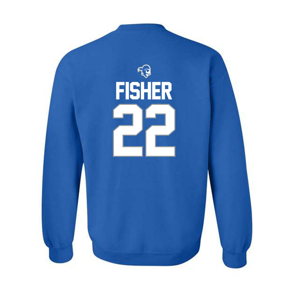 Seton Hall - NCAA Men's Basketball : Elijah Fisher - Classic Shersey Crewneck Sweatshirt-1