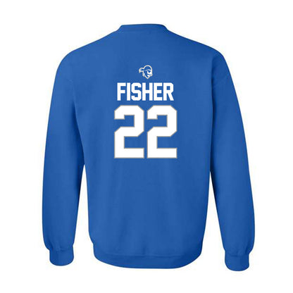 Seton Hall - NCAA Men's Basketball : Elijah Fisher - Classic Shersey Crewneck Sweatshirt-1