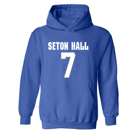 Seton Hall - NCAA Men's Basketball : Joshua Rivera - Classic Shersey Hooded Sweatshirt-0