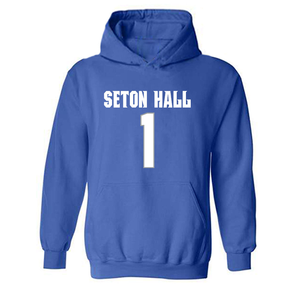 Seton Hall - NCAA Men's Basketball : Jacob Dar - Classic Shersey Hooded Sweatshirt-0