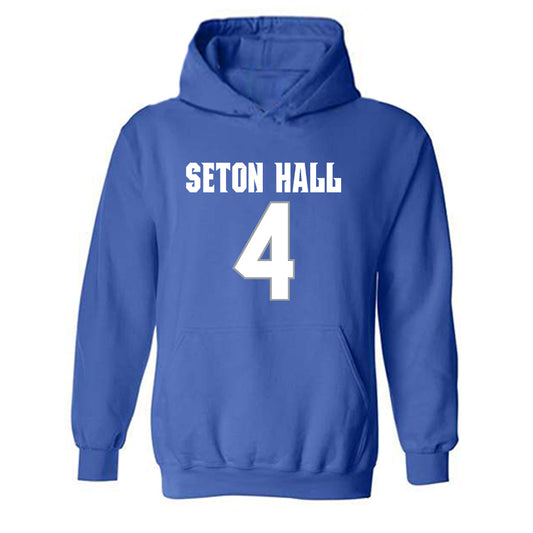 Seton Hall - NCAA Men's Basketball : Prince Aligbe - Classic Shersey Hooded Sweatshirt-0