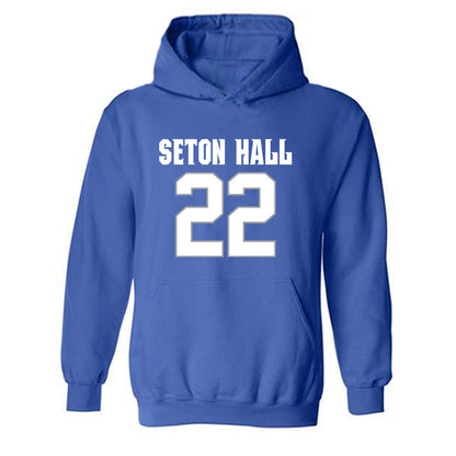 Seton Hall - NCAA Men's Basketball : Elijah Fisher - Classic Shersey Hooded Sweatshirt-0