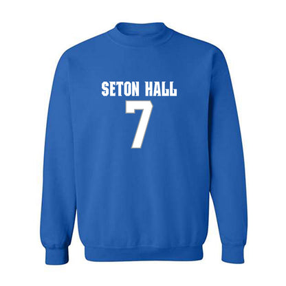 Seton Hall - NCAA Men's Basketball : Joshua Rivera - Classic Shersey Crewneck Sweatshirt-0